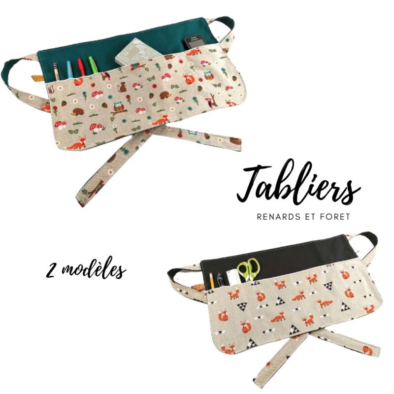 tablier de maitresse atsem renard