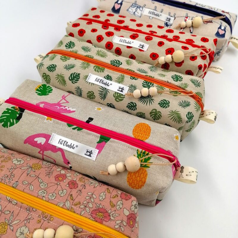 trousse d ecole carree fait main filotablo