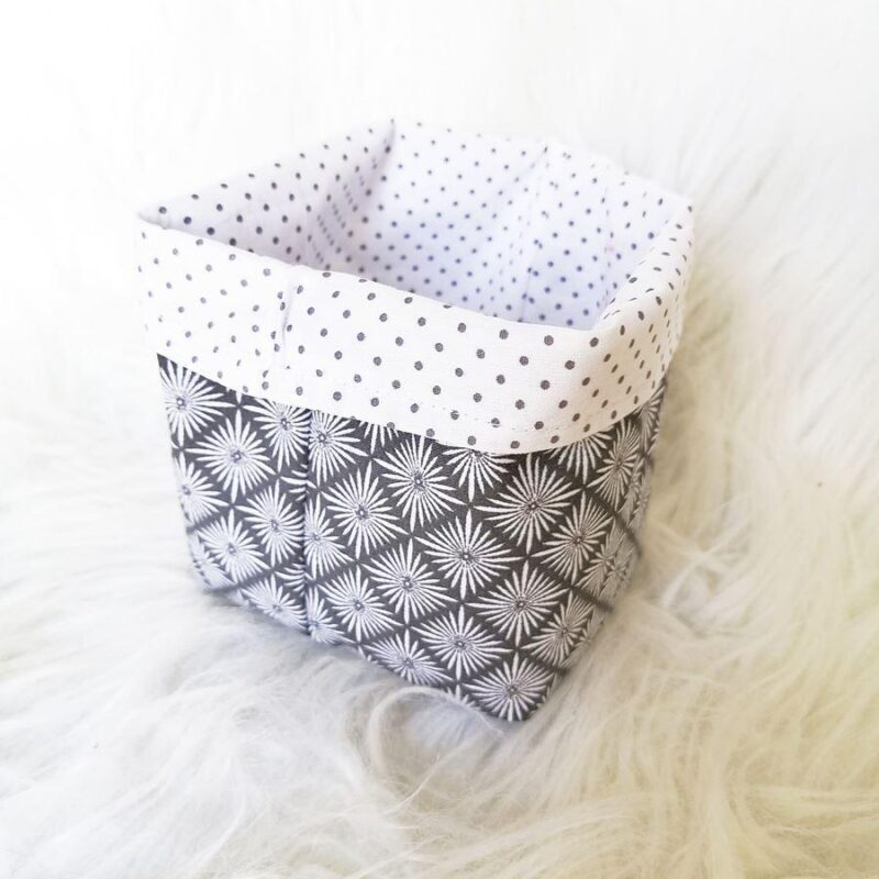 Panière de rangement pour lingettes