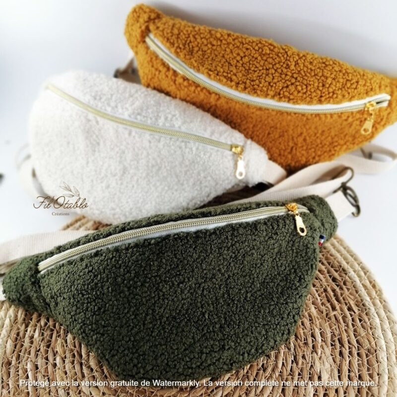 sac banane moumoute kaki