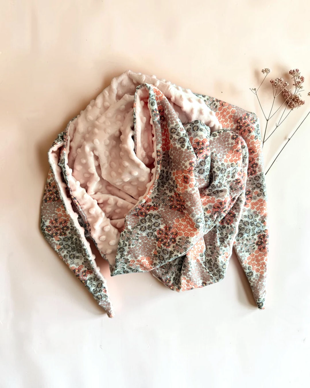 cheche foulard femme hiver fait main en France