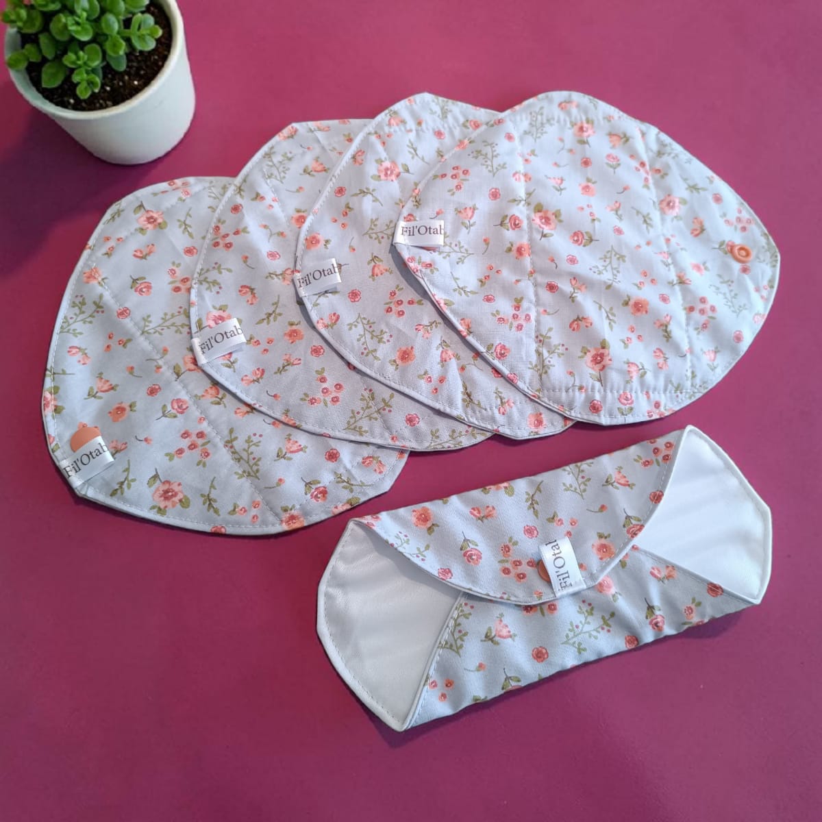 serviette hygiénique lavable flux normal coton bio absorption efficace et maximale