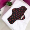 serviette hygiénique lavable flux nuit fait main en France coton bio