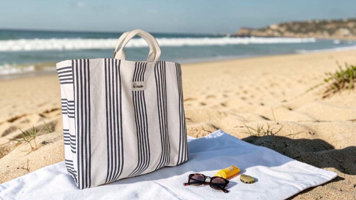 Laver un sac de plage en toile Fil’Otablo après une journée à la plage